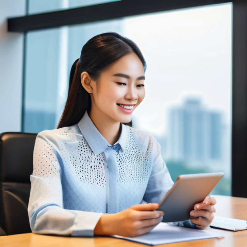 금융권 AI 활용 사례 - **Prompt 1: Personalized Financial Planning with AI**
    A vibrant, realistic image of a young Viet...